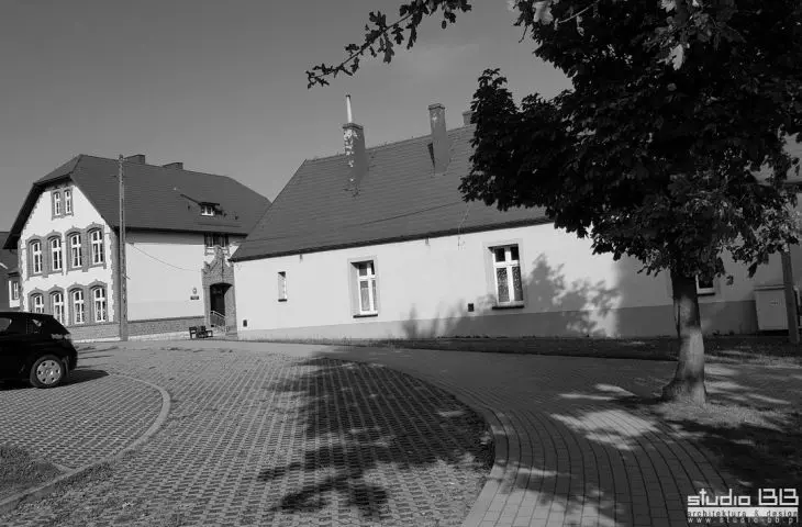 Dawny budynek przy SP nr 13, zdjęcie archiwalne