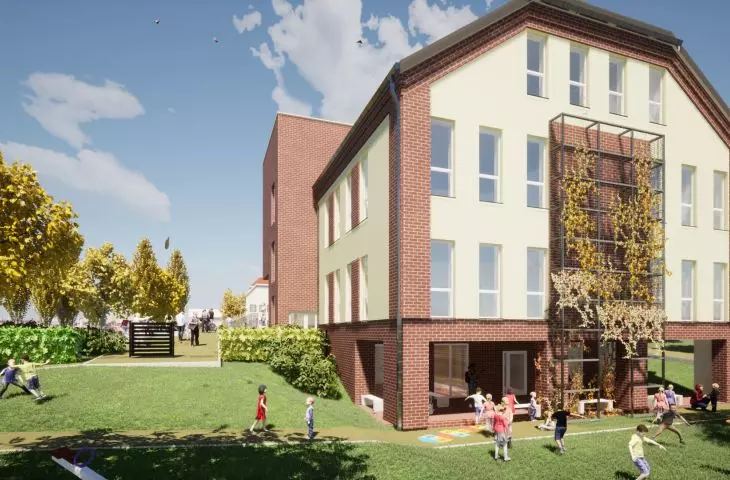 New building will accommodate two hundred preschoolers