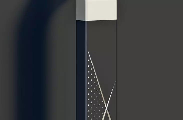 Modular door handle MQ90C 40x20 + pattern 2