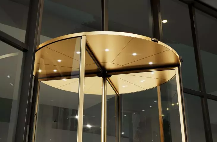 GEZE Revo.PRIME revolving door