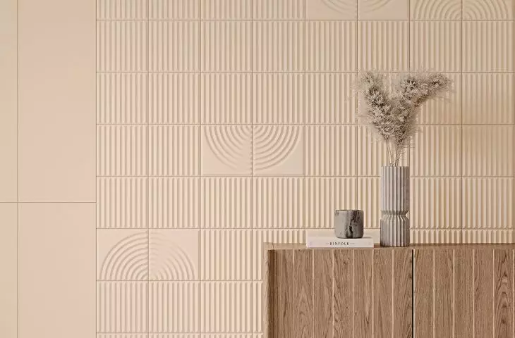 Neve Creative Beige by Maja Ganszyniec tile collection