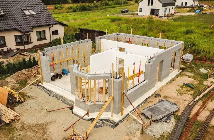 Budowa IZODOM przypomina tą z klocków