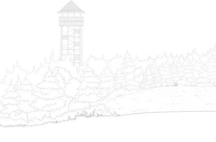 south elevation