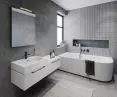 DESIRE CORNER bathtub, LIVIT VELVET TOP washbasin