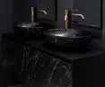 LIVIT MARMIC washbasin (black oval version)