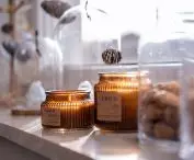 Largo scented candle - small and large