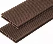 Hartika Tarase Klass decking board, color Noble Walnut