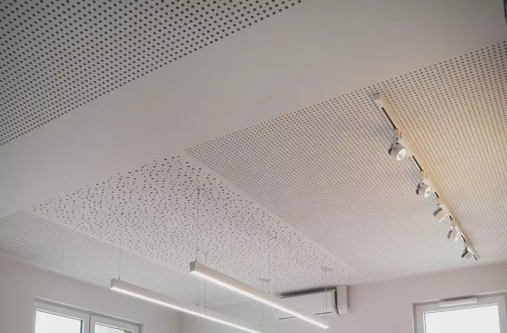 Fashionable SILENCER GP perforated ceilings - improvement