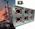 Control panel with explosion-proof components