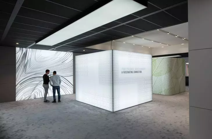 Rooms with illuminated walls