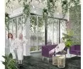 Centrum Zmysłów w Olsztynie, widok na atrium