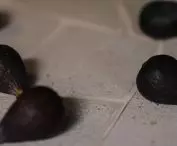 Stół pokrywa mozaika