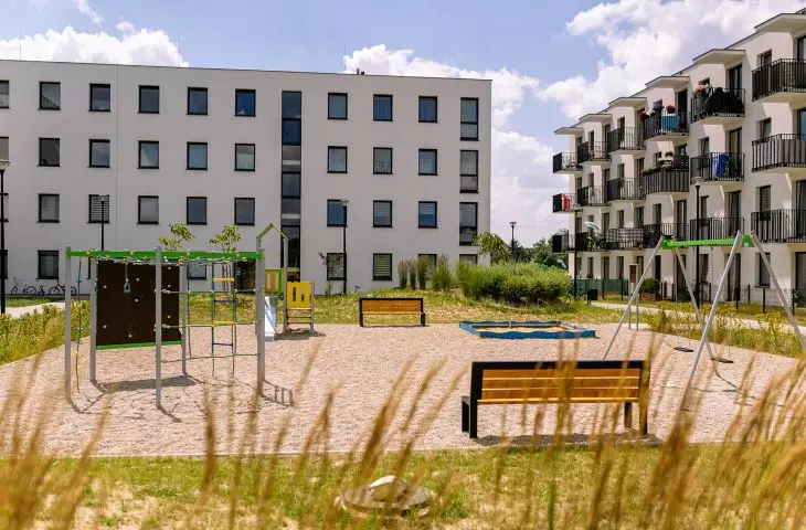 osiedle w Świdniku (proj.: Stelmach i Partnerzy Biuro Architektoniczne)