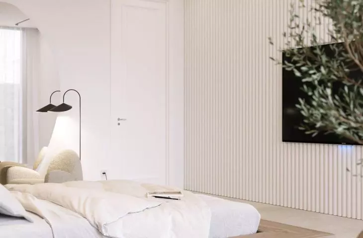 Decorative TV wall