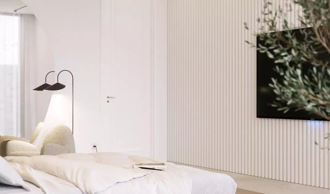 Decorative TV wall