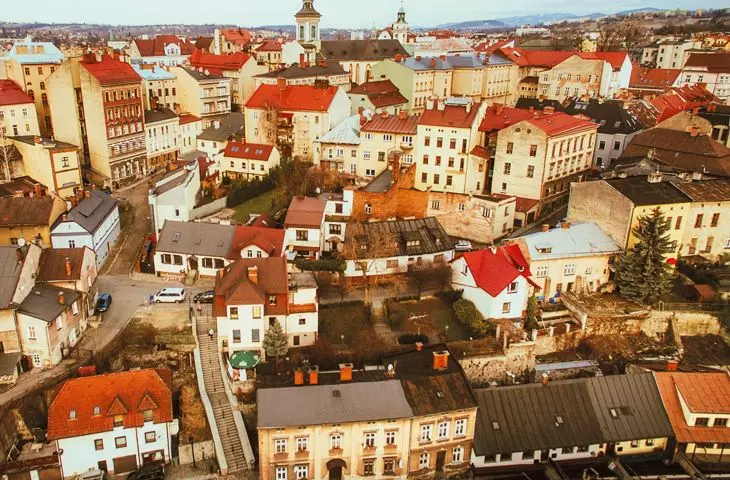 panorama of Cieszyn
