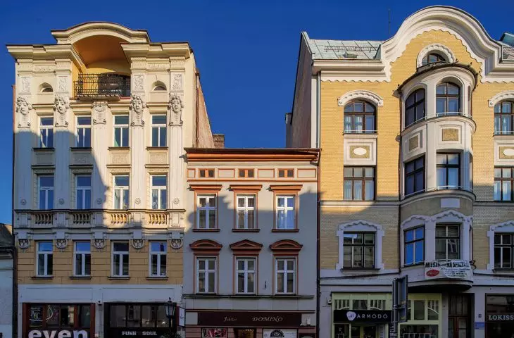 kamienice przy ul. Głębokiej
