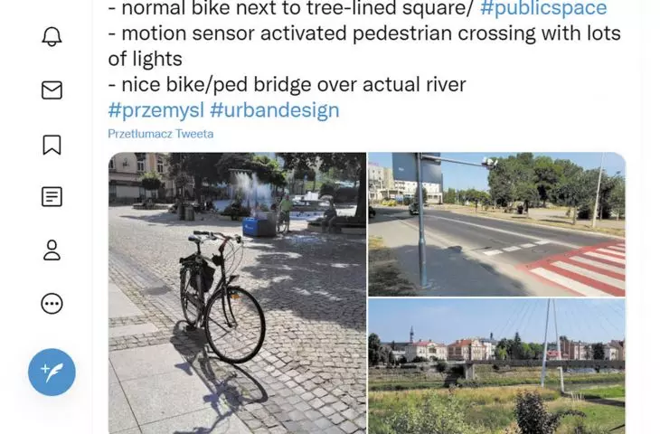 Jeden z opublikowanych na Tweeterze postów autorstwa duńskiego urbanisty Mikaela Colville-Andersena, wywołał fale dyskusji