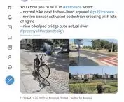 Jeden z opublikowanych na Tweeterze postów autorstwa duńskiego urbanisty Mikaela Colville-Andersena, wywołał fale dyskusji