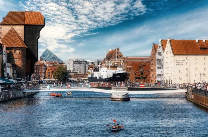Gdańsk, Motława — woda jako element ożywiający przestrzeń miasta