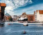 Gdansk, Motlawa River - water as an element revitalizing the city space
