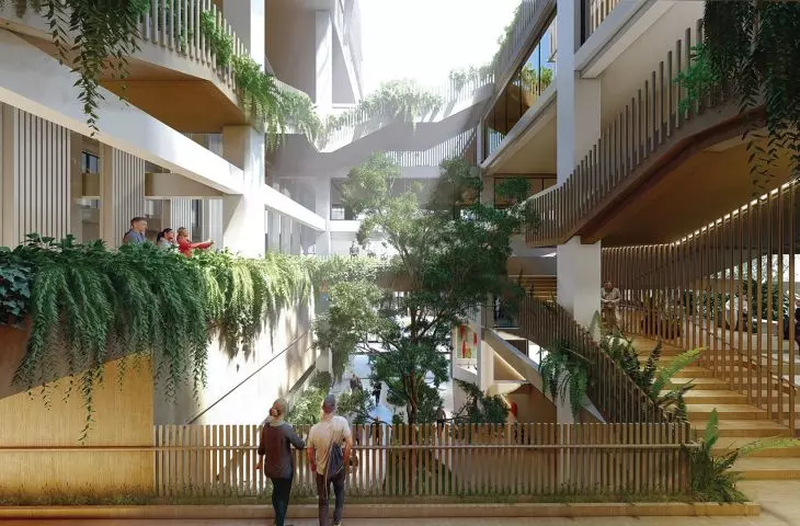 Renderings created in Lumion software