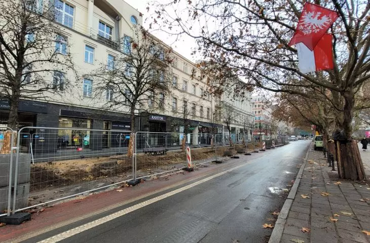 27 Grudnia Street in Poznań, reconstruction