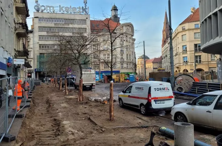 27 Grudnia Street in Poznań, reconstruction