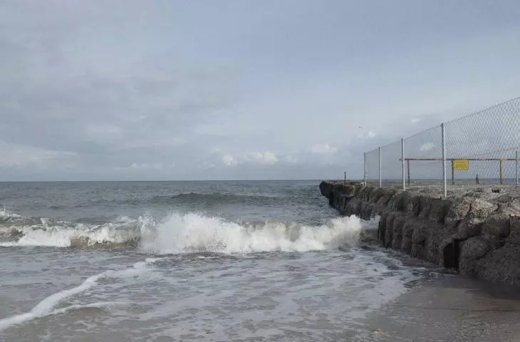 Molo w Ustce, aktualnie