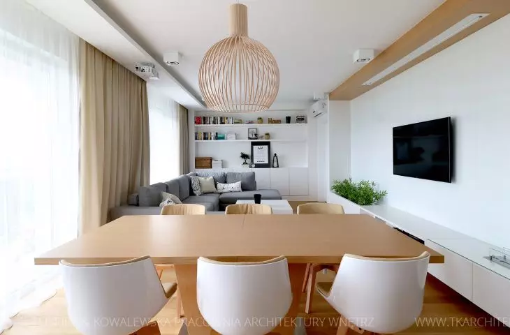 Minimalist apartment in Bemowo