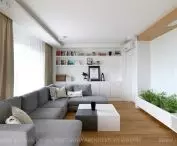 Minimalist apartment in Bemowo