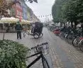 Copenhagen, old town - bicycle parking lot