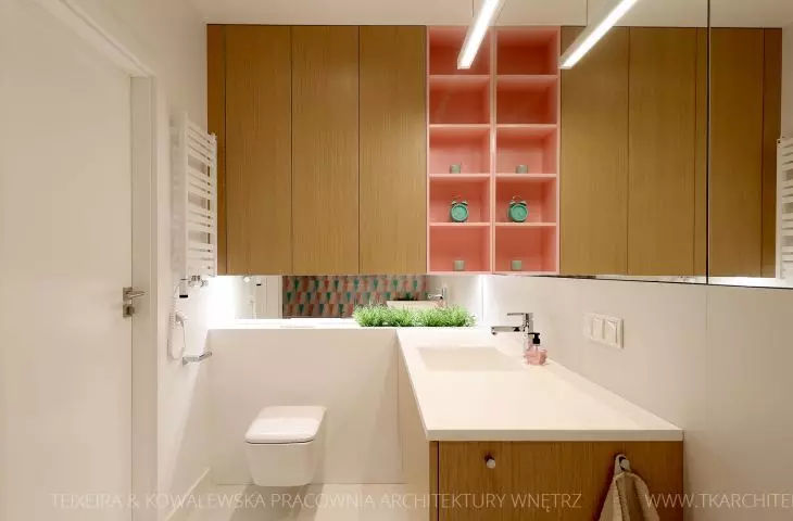 Minimalistyczny apartament na Bemowie
