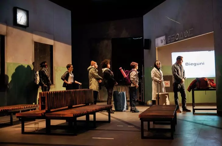 „Bieguni”, reż. Michał Zadara, Teatr Powszechny w Warszawie