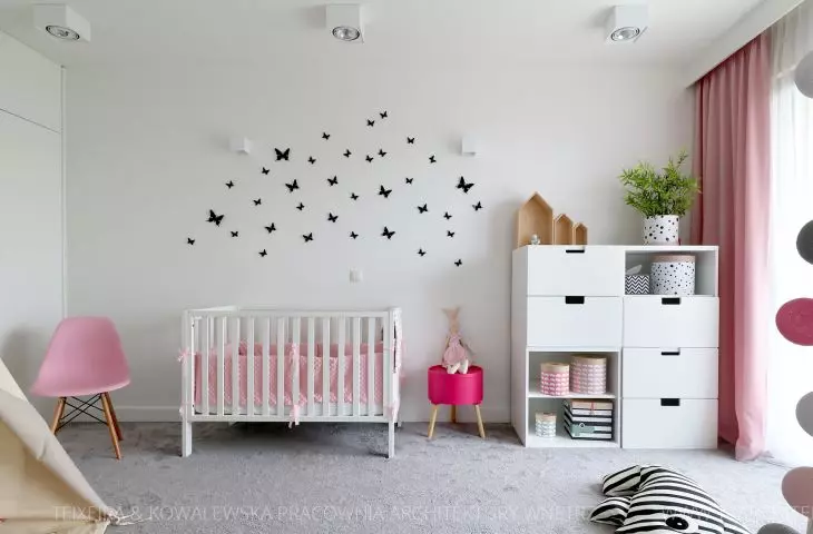 Minimalistyczny apartament na Bemowie