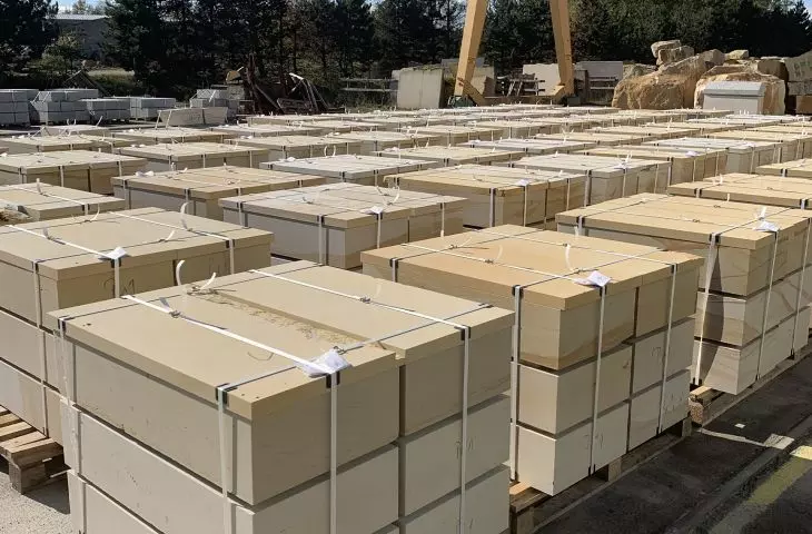 Hofmann Natursteinwerke Polen specializes in the mining and processing of sandstone