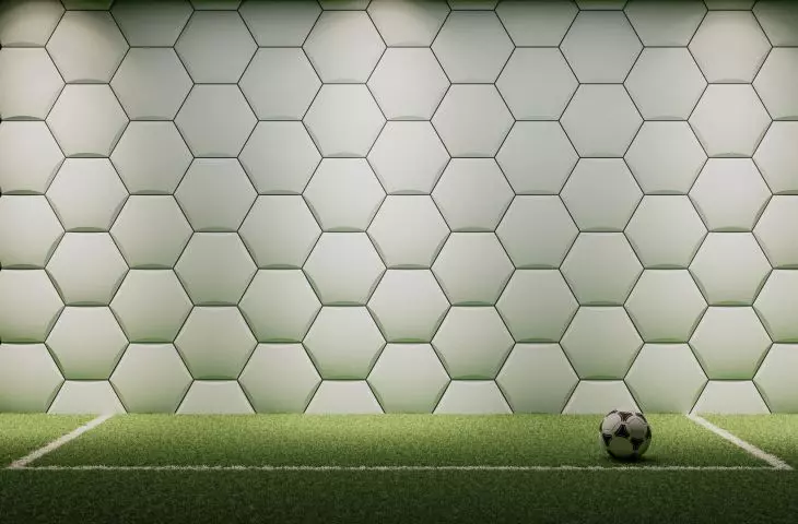 Panele dekoracyjne HEXAGON, FOOTBALL