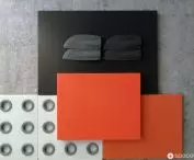 Design moodboard - spatulas and placemats for dishes 