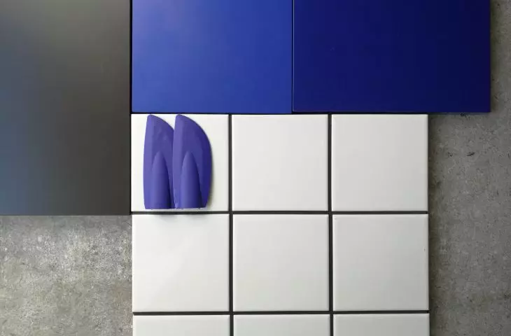 Moodboard projektowy wraz ze szpatułkami