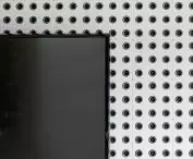 The wall in the conference room