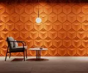 Panele dekoracyjne HEXAGON, LEAF