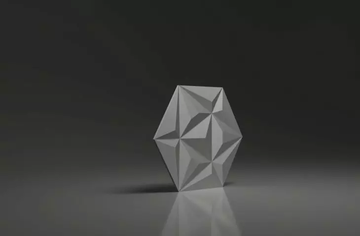 Panele dekoracyjne HEXAGON, PYRAMID
