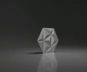 Panele dekoracyjne HEXAGON, PYRAMID