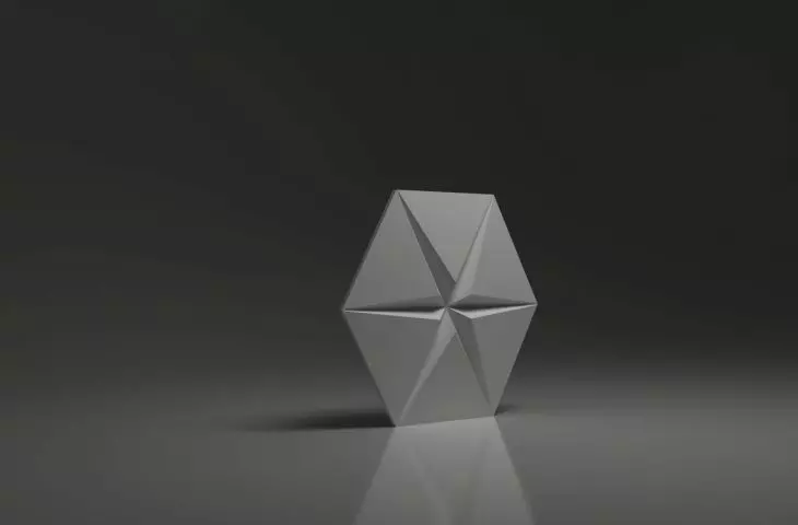 Panele dekoracyjne HEXAGON, STARS