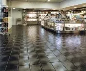 EUTIT 200x400 mm black tile floor, Galleria dell'Accademia, Florence