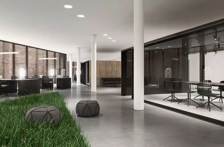 Projekt adaptacji budynków zbiorników gazu na Woli