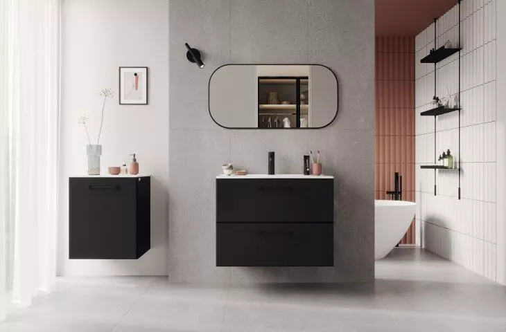 MO-RE, New collection of bathroom furniture.