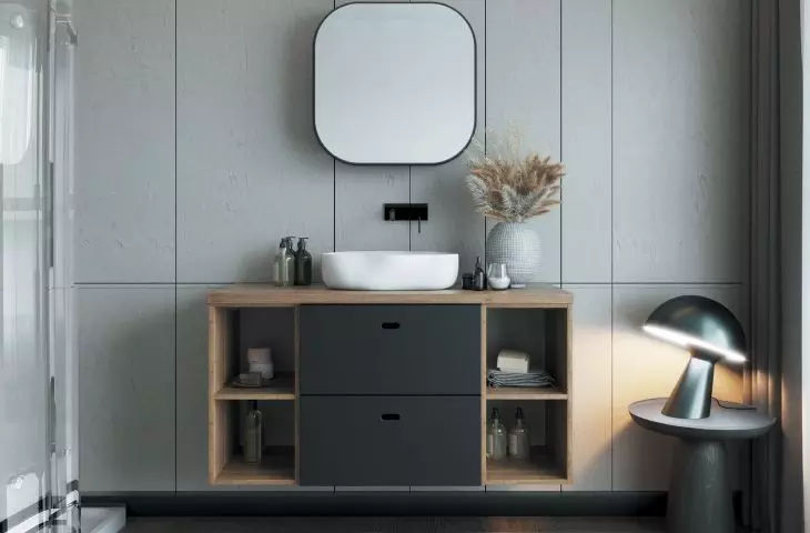 MO-RE, New collection of bathroom furniture.