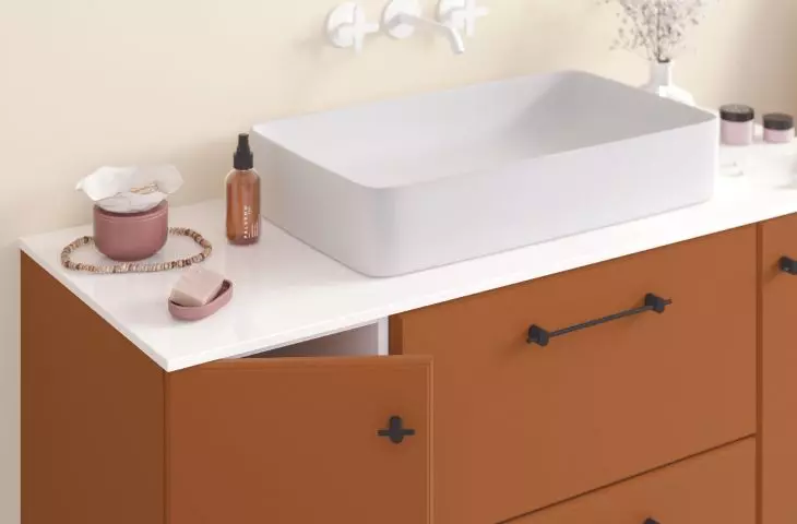 MO-RE, New collection of bathroom furniture.