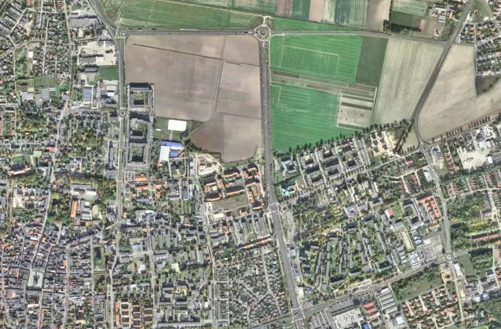 Leszno, pbszary nowych osiedli